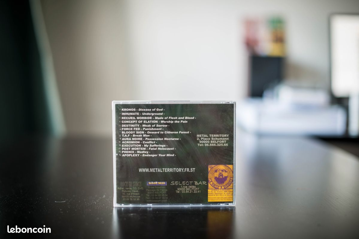 CD Compilation Metal Territory 3 (image 2)