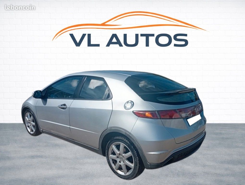 Honda Civic 8 - Pour Pro ou Export - 2.2l CTDI - 140 cv - Année 2009 - 189.600 km (image 3)