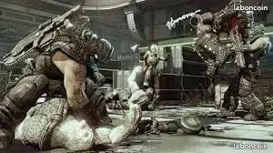 NOTÉ 19/20 PAR VIDEO_COM MARINES CONTRE ALIENS, DE LA TRONÇONNEUSE À LA GROSSE ARTILLERIE : PAS DE PITIÉ JEU XBOX 360 GEARS OF WAR 3. STICKERS MANETTES ET CONSOLE. JOUABLE SEUL ou À PLUSIEURS (image 9)