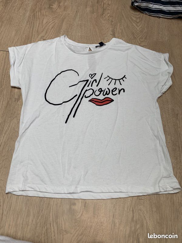T-shirt blanc (image 1)