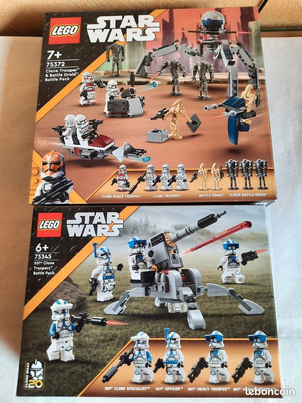 Lot 2 legos star wars neufs dans boite d origine - Jeux & Jouets