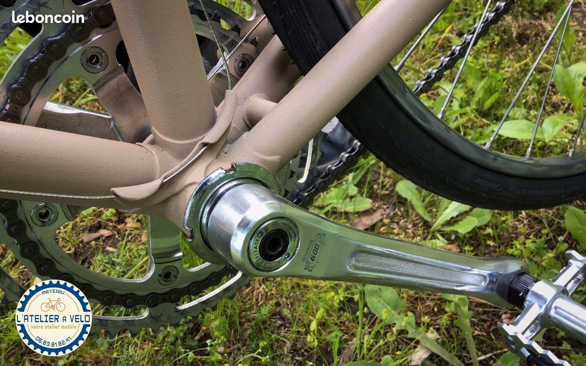 Brochette Arrière Vélo Sunshine Vintage - Dégagement Rapide - Années 80 - NOS