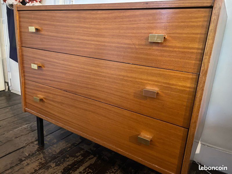 Commode Vintage 3 tiroirs (image 6)