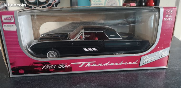 ANSON CLASSIC 1963 Ford Thunderbird 1/18 EUR 23,39 - FR