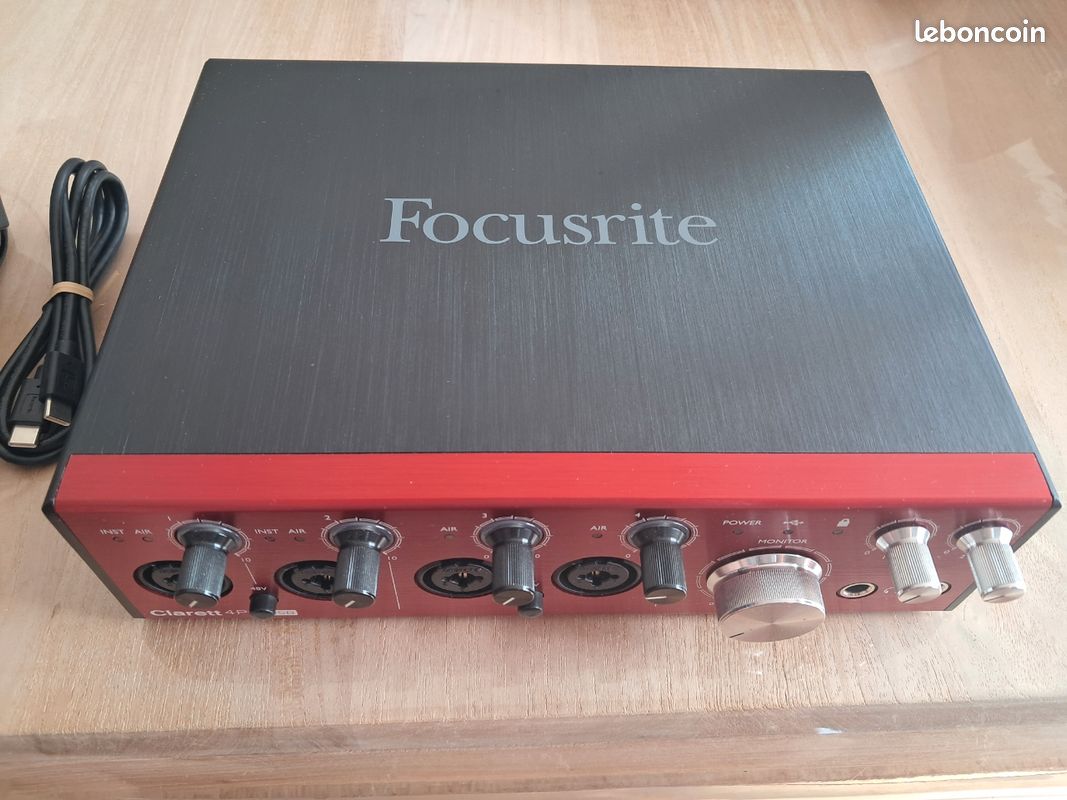 Interface FOCUSRITE Carlett 4PREUSB (image 2)