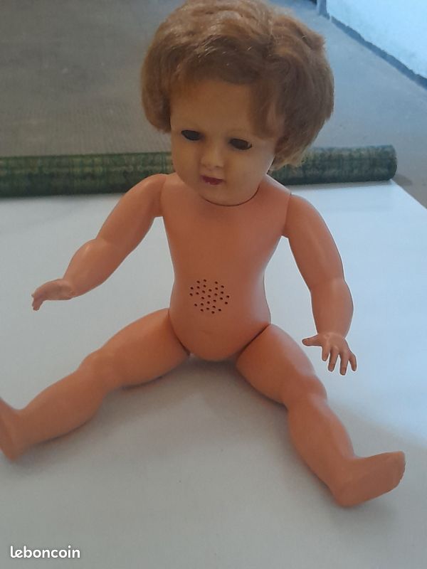 POUPÉE RAYNAL BÉBÉ 42 cm yeux bleu et cheveux blond EUR 30,00 - FR