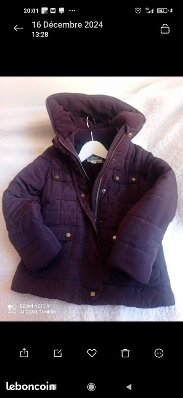 Blousons Jacadi .8ans (image 1)