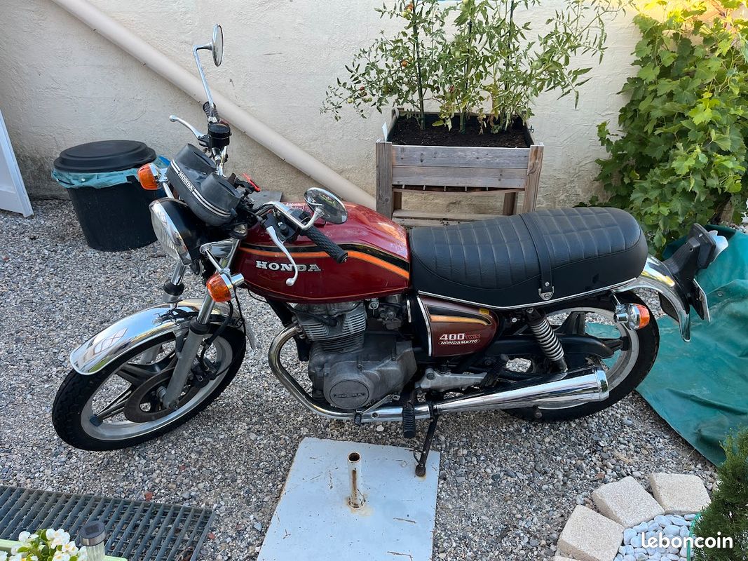 MOTO HONDA CB400A hondamatic automatique (image 1)