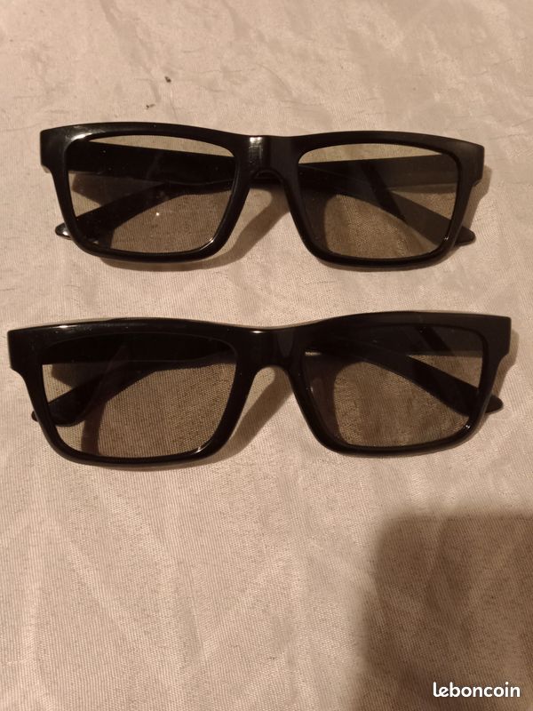 Lot De 10 Paires Lunettes 3D Anaglyphes (rouge/bleu) - En Papier, Pour Films, Jeux, Expositions