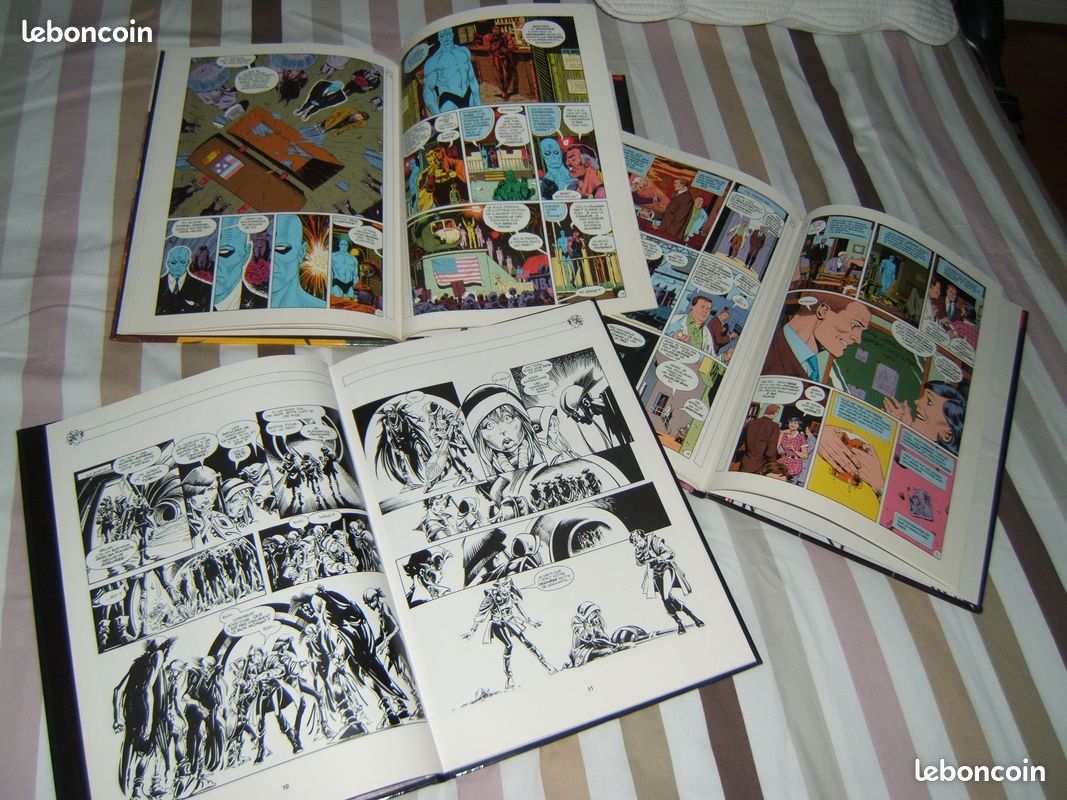 LOT de 3 BD de ALAN MOORE - WATCHMEN Tomes 1 et 2, LA BALLADE DE HALO JONES (image 5)