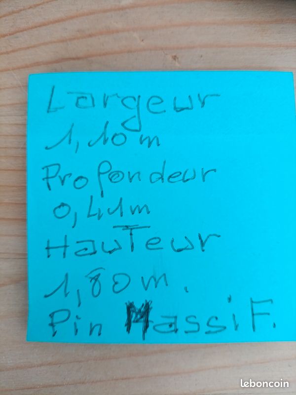 Armoire pin massif (image 3)