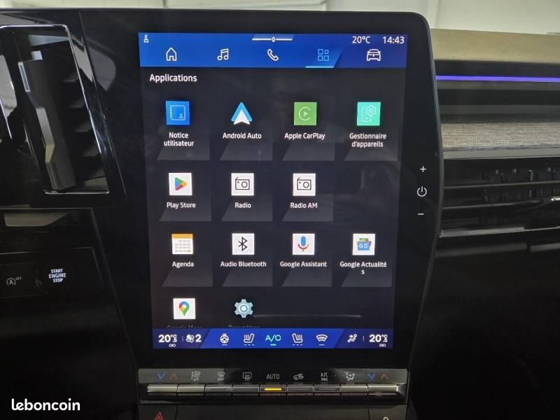 Renault Austral 1.3 TCe mild hybrid 160ch Techno auto - 24 (image 16)