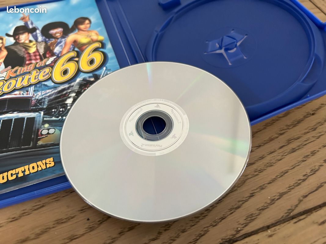 Jeu PS2 The King Of Route 66 Complet - Version PAL - Bon état