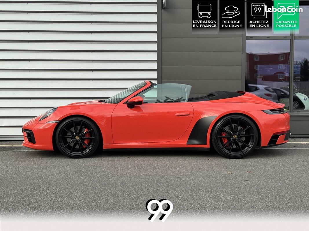 PORSCHE 911 Cabriolet 3.0i - 450 - BV PDK TYPE 992 CABRIOLET Carrera 4S PHASE 1 (image 8)