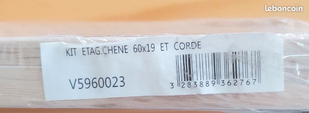 Kit Étagère Chêne, Cordes (image 2)