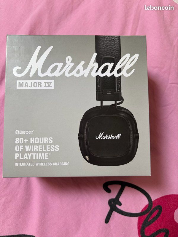 Casque audio Marshall major IV Bluetooth neuf (image 1)