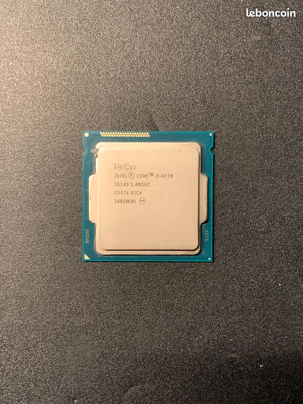 Processeur Intel Core i7-4770 3.40GHz – Très bon état (image 1)