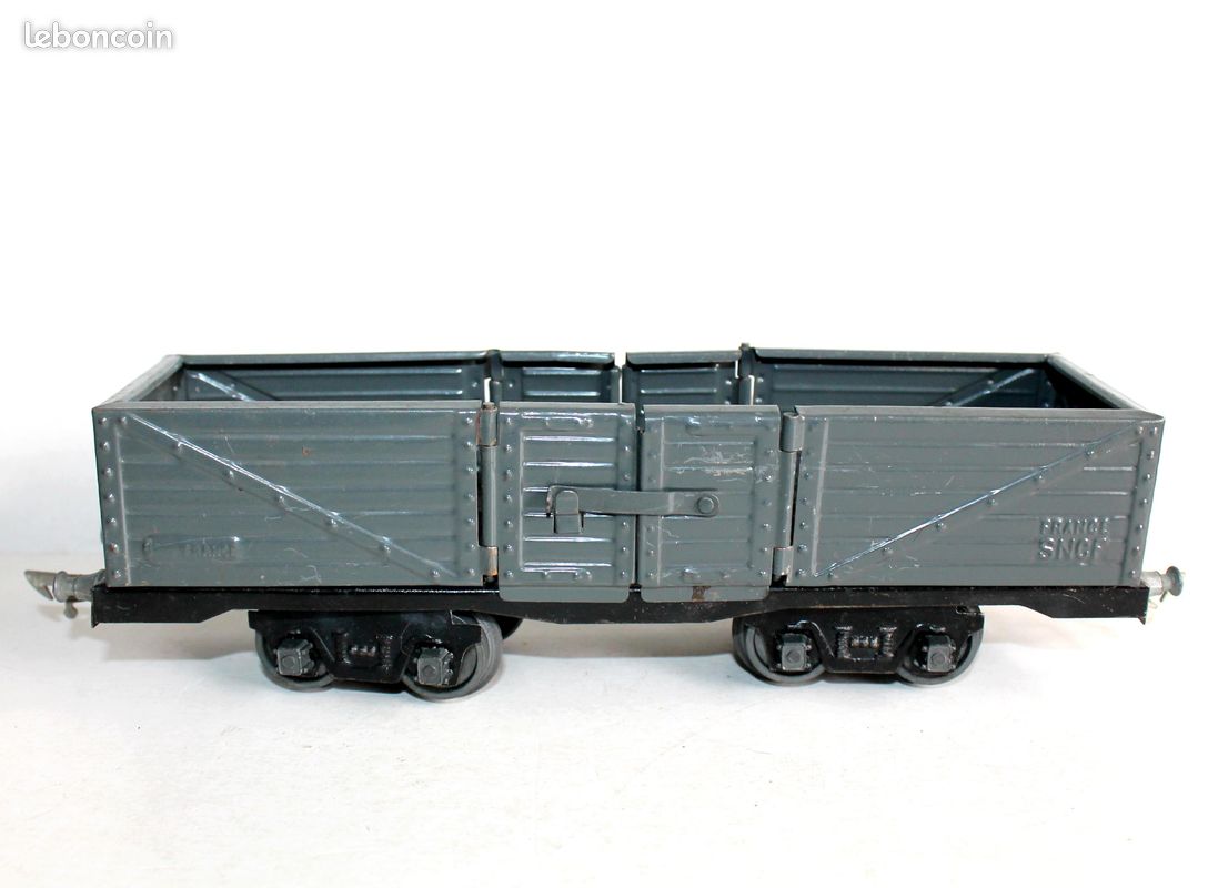 JEP échelle 0 wagon plateforme 4698 plat à rancher transport bois tronc