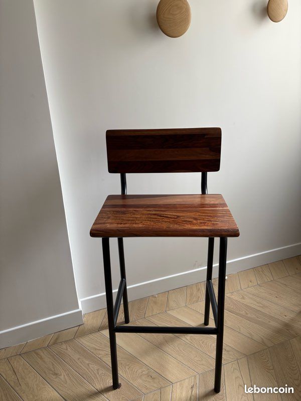 Lot de 2 chaises de bar Tikamoon (image 3)