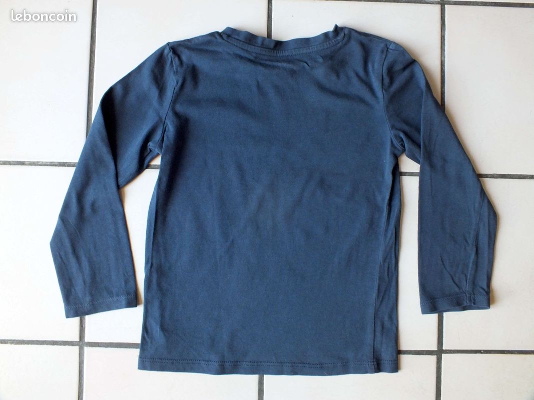 Blouson Old Navy Garçon 4t Marine - À Fermeture éclair, Manches Longues, Occasion Très Bon état