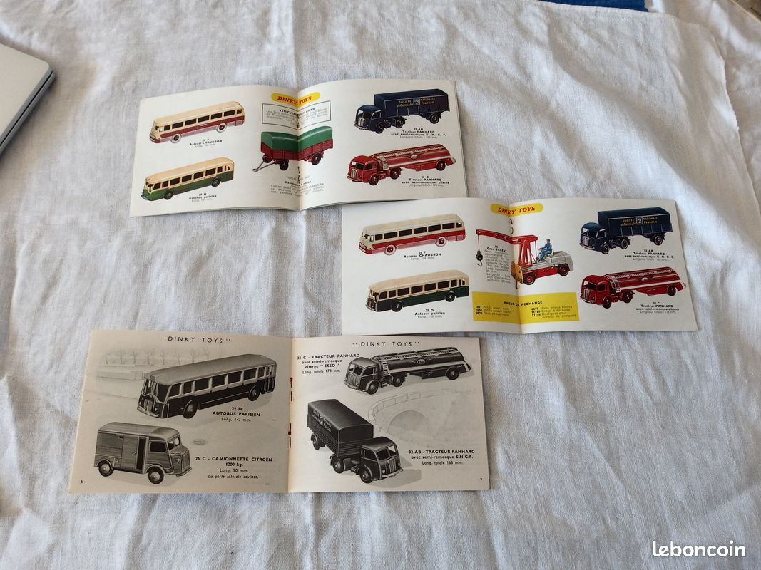 Catalogue Original Dinky Toys Meccano Hornby 1959 – Complet 32+4 Pages, état Correct
