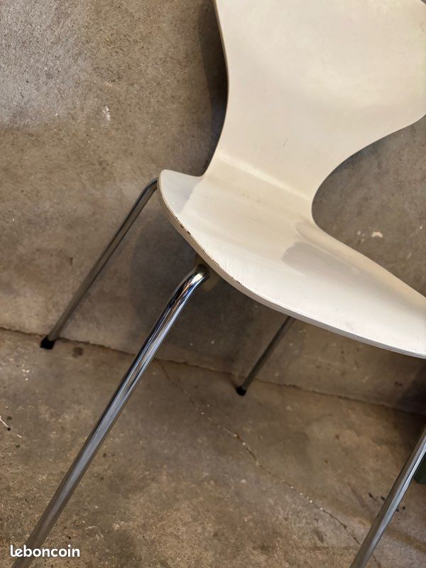 Chaise Phœnix vintage années 70 danoise (image 3)