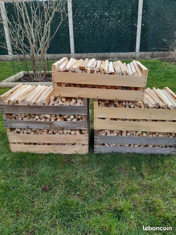 Petit bois d'allumage (Cageot) pour Cheminée, Poêle, Barbecue, Braséro, Cuisinière, Four à pizza/Pain (image 6)
