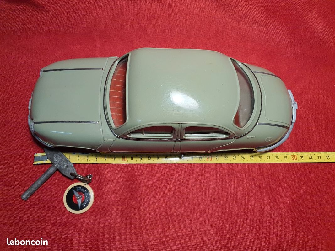 Ancienne Panhard Dyna Z JEP 1/15 CIJ Joustra - Jouet Vintage à Collectionner