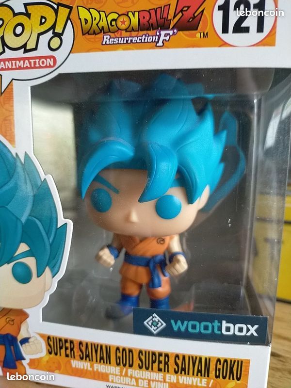 Funko Pop Goku Super Saiyan God 121 - Dragon Ball Z Resurrection F