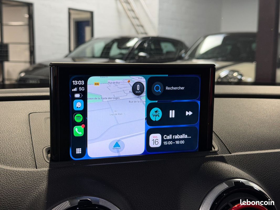 AUDI S3 CABRIOLET 2.0 TFSI 300cv QUATTRO S-Tronic 6 / BO / GRIS NARDO / CARPLAY / ENTRETIEN COMPLET (image 27)