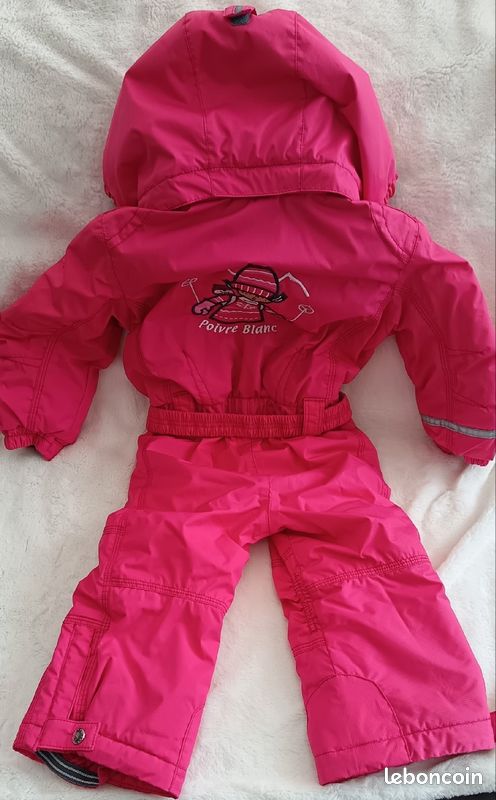 Poivre Blanc Combinaison Ski Ans Fille Ski Poivre Blanc Vetement