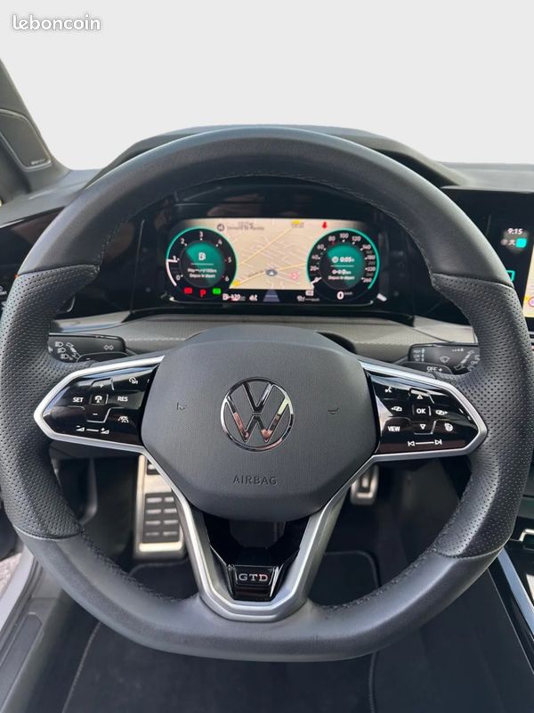 Volkswagen golf 2.0 gtd 200 full / pano/harman/attelage (image 11)