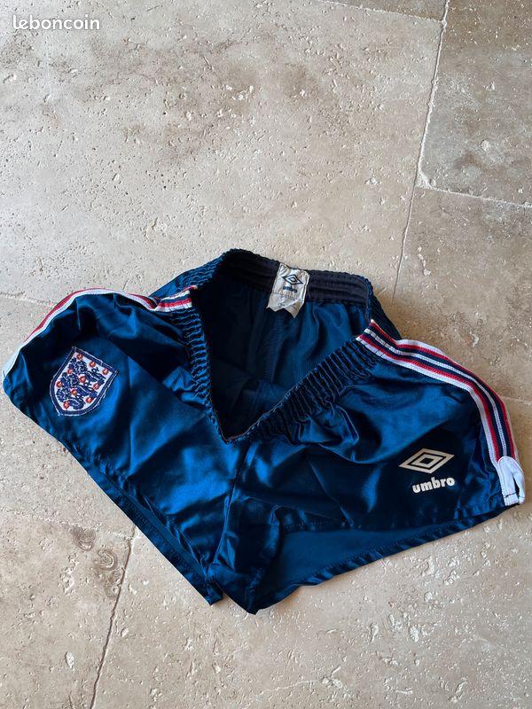 Short de sport Vintage en Nylon - Angleterre 1984-1987 (image 6)