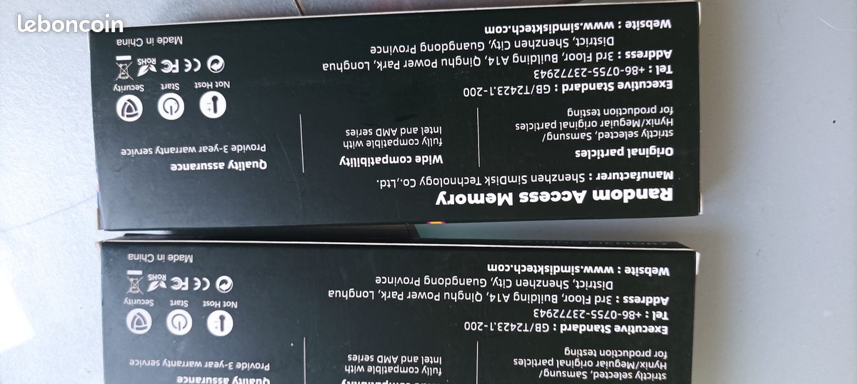 Kit Mémoire RAM 16 Go (2x8 Go) DDR3-1600 Pour HP Compaq ProDesk 600 G1