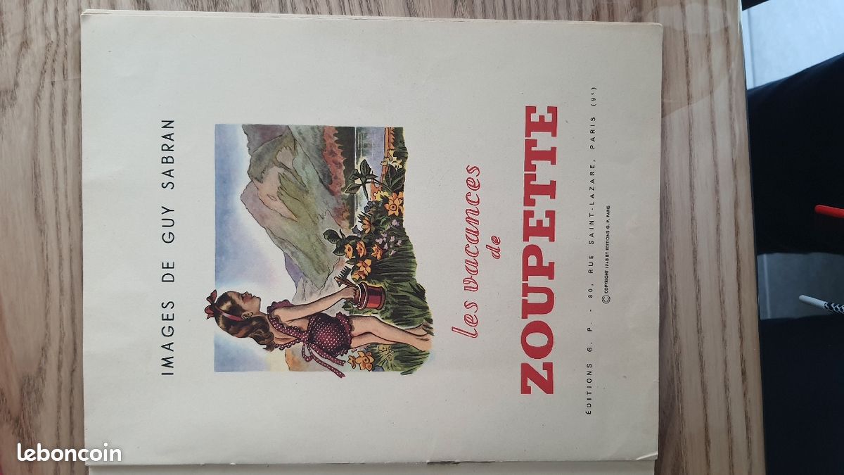 Livre les vacances de zoupette (image 2)