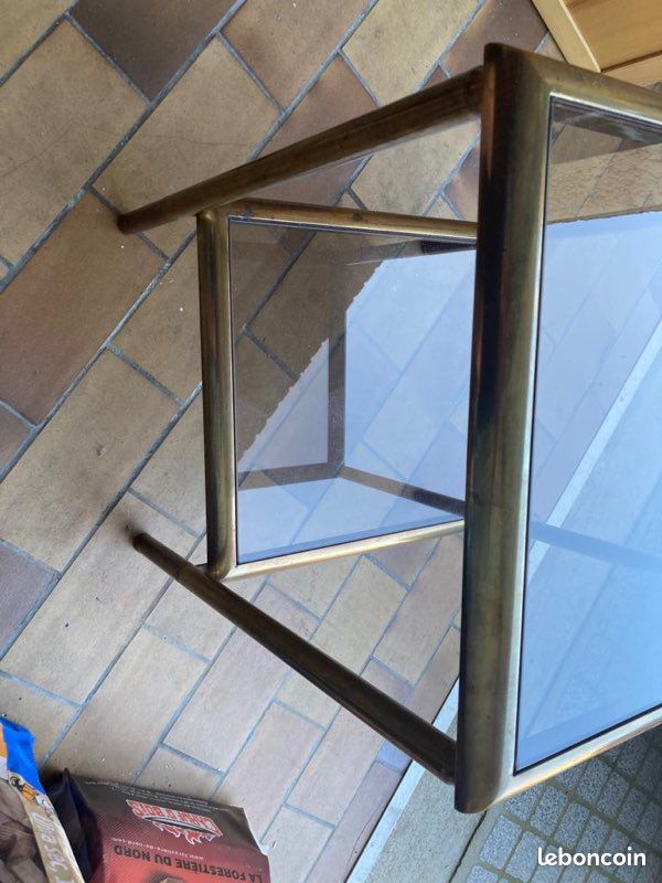 Table laiton verre (image 2)