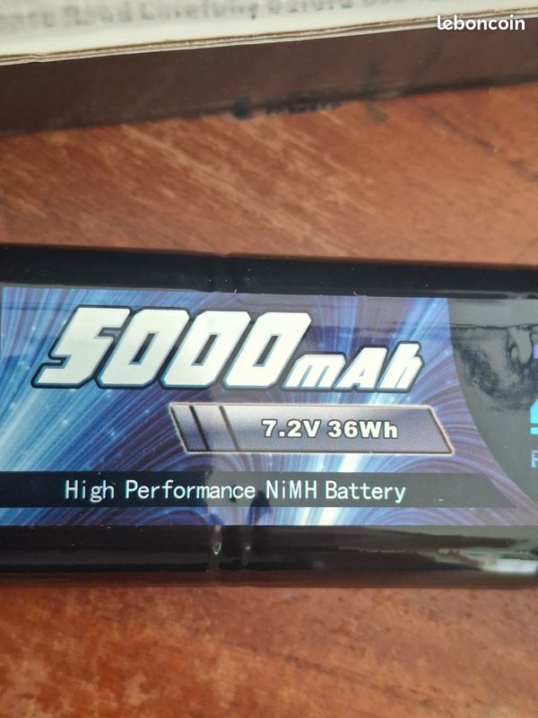 Batterie Voiture RC Batterie RC 7,2 V 4000 MAh NiMH – Tamiya Connecteur – Pour Voitures, Avions, Bateaux
