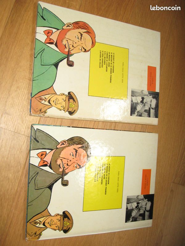 Black et Mortimer 2 albums 1970 (image 7)
