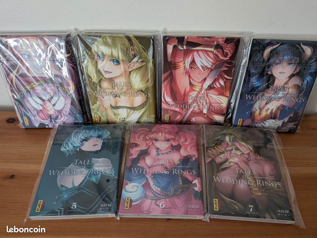 Lot Manga Tales of Wedding Rings tomes 1 à 7 (image 2)