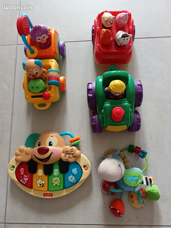 Lot de 4 Jouets d'éveil pour enfants - Jeux & Jouets Lot de 4 Jouets d'éveil pour enfants - Jeux & Jouets