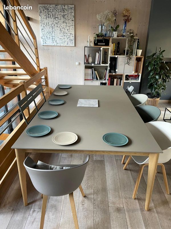 Table Opera Imperial Line 140x140cm + rallonges (image 3)