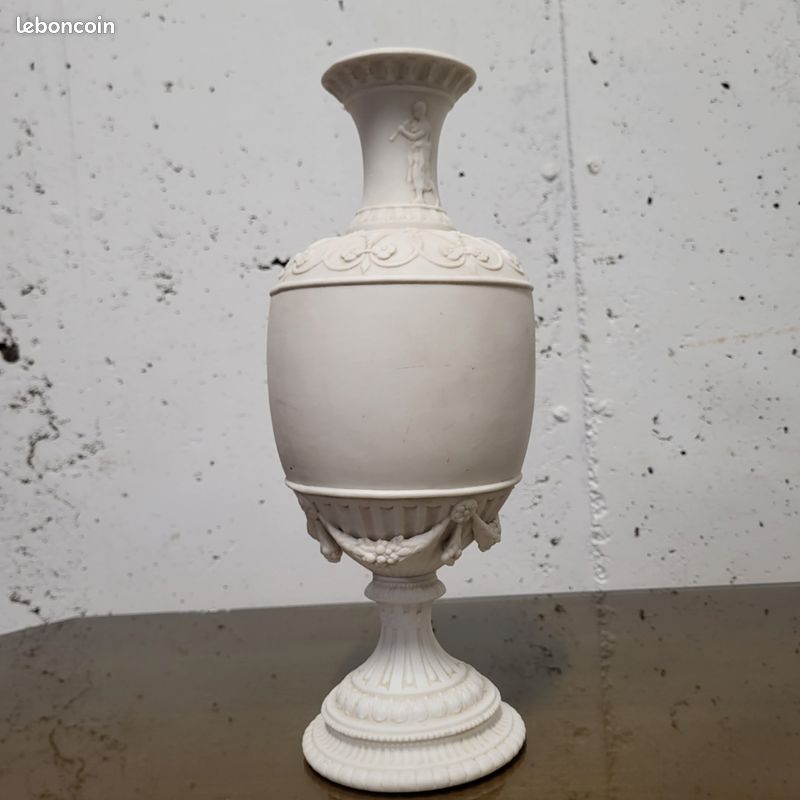 Vase biscuit 19ème Napoléon III (image 4)