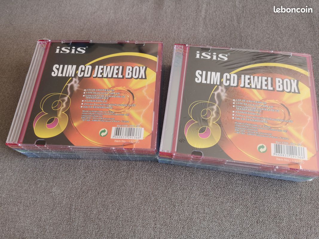 Boites CD slim vides (image 3)