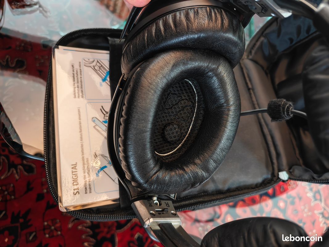 Casque aviation Sennheiser S1 Digital ANR (Active Noise Reduction