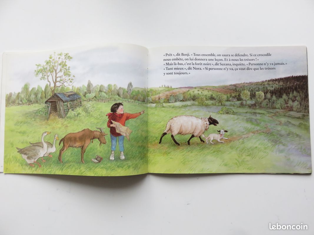 Album jeunesse 3-5 ans : Chasse au trésors. (Satomi Ichikawa chez L'école des loisirs) (image 6)