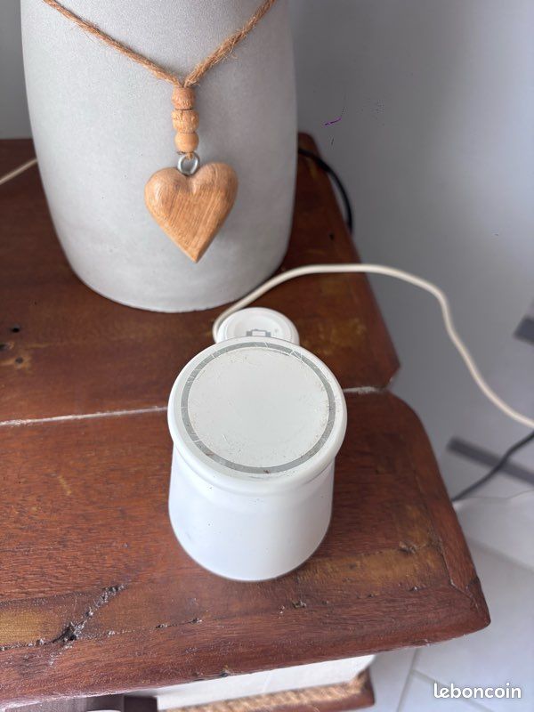 Chargeur à induction 2-en-1 sans fil (15W) Blanc (image 4)