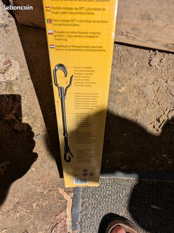 Adaptateur pour VTT et Vélo F sur porte velo (image 2)