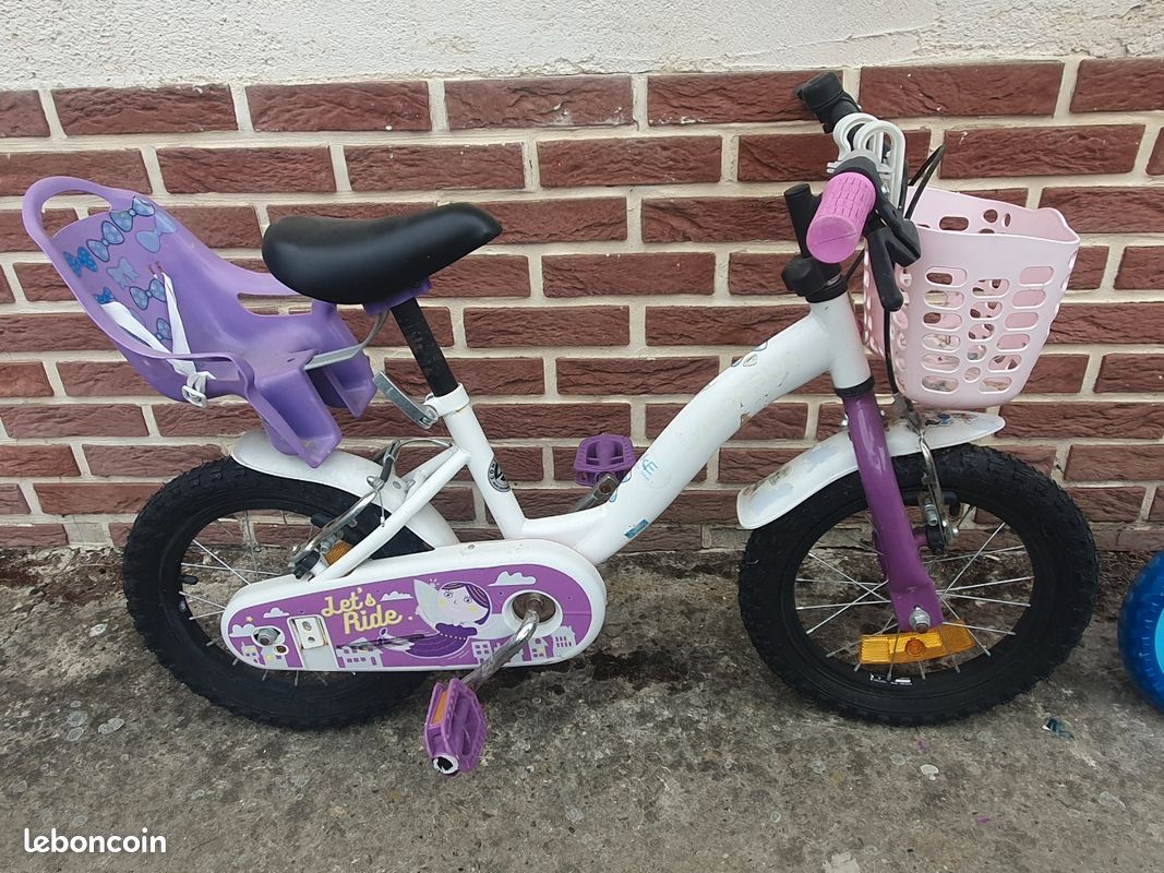 Vélo fille 3 à 8 ans décathlon (image 1)