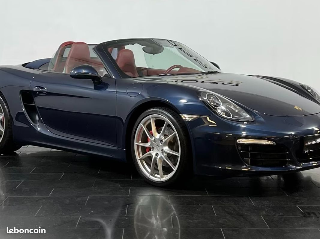 Porsche Boxster S 981 3.4 315 ch PDK + PSE + Bleu Dunkel + Carrera S 20 (image 1)