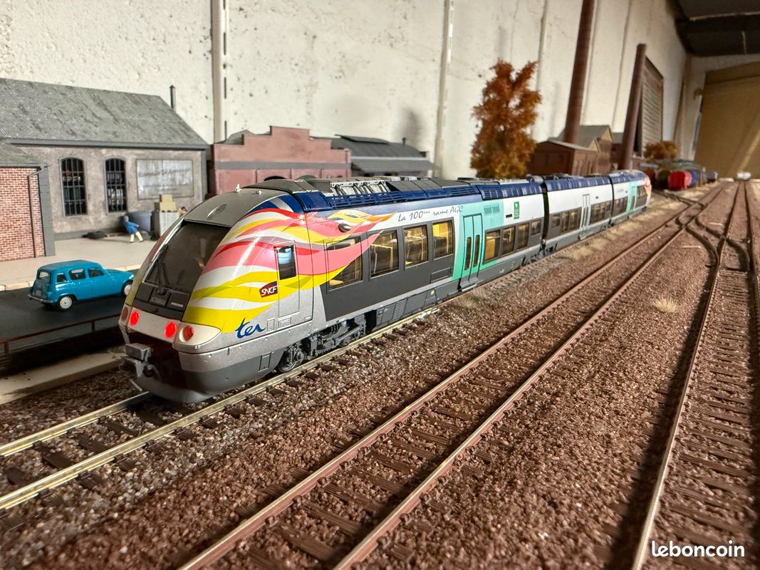 Automotrice AGC X 76603 / 76604, TER Picardie, SNCF, Ep. V et VI, digital son - LSMODELS 10072S - HO 1/87